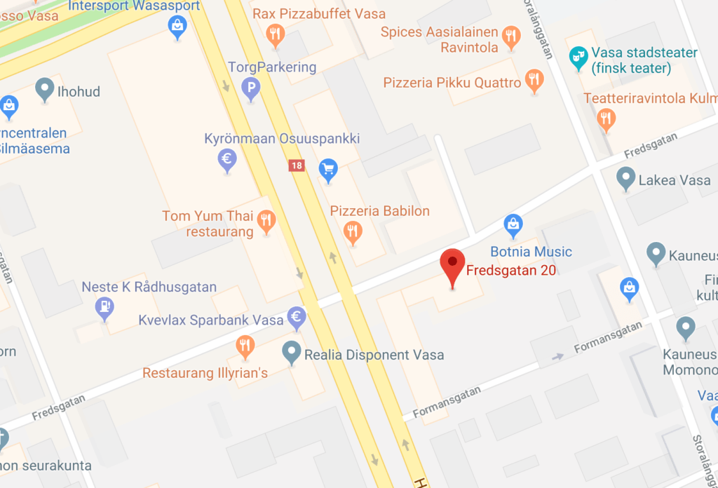 karta på var fmus kontor finns