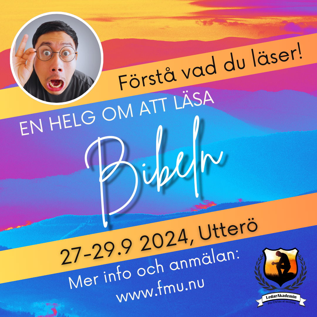 En helg om att läsa bibeln!